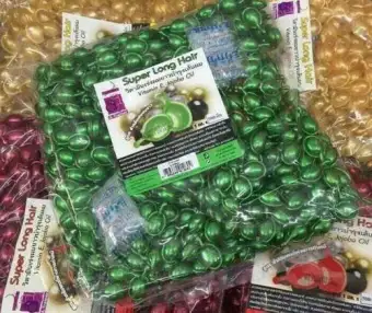 Made In Thailand Capsules Treatment For Hair Growth With Vitamin E