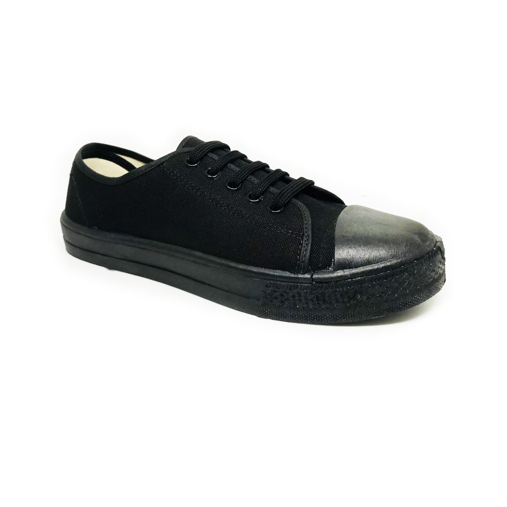 Bata Black Canvas Shoes Conquerer Daraz.lk