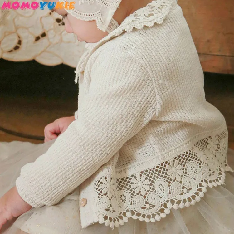 Girls on sale lace cardigan