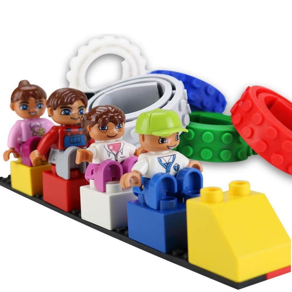 OXOQO Building Block Tape for Lego Bricks Self Adhesive Baseplate Strips for Kids Non-toxic Cuttable Reusable for Lego Lover Kids Toy Gift. 