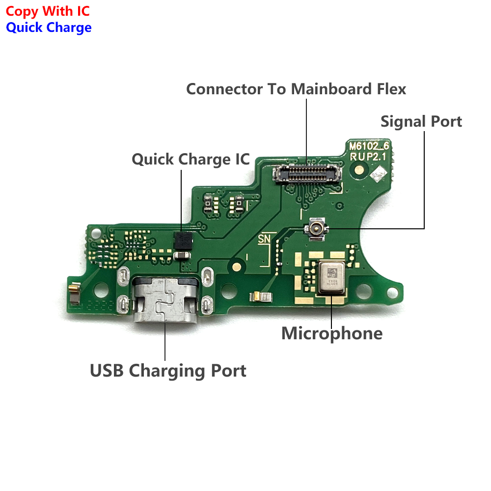 Tested Charger Port Jack Dock Connector Flex Cable For Moto E7 Plus E22I E6s E7 Power E30 E13 Charging Board Module. 
