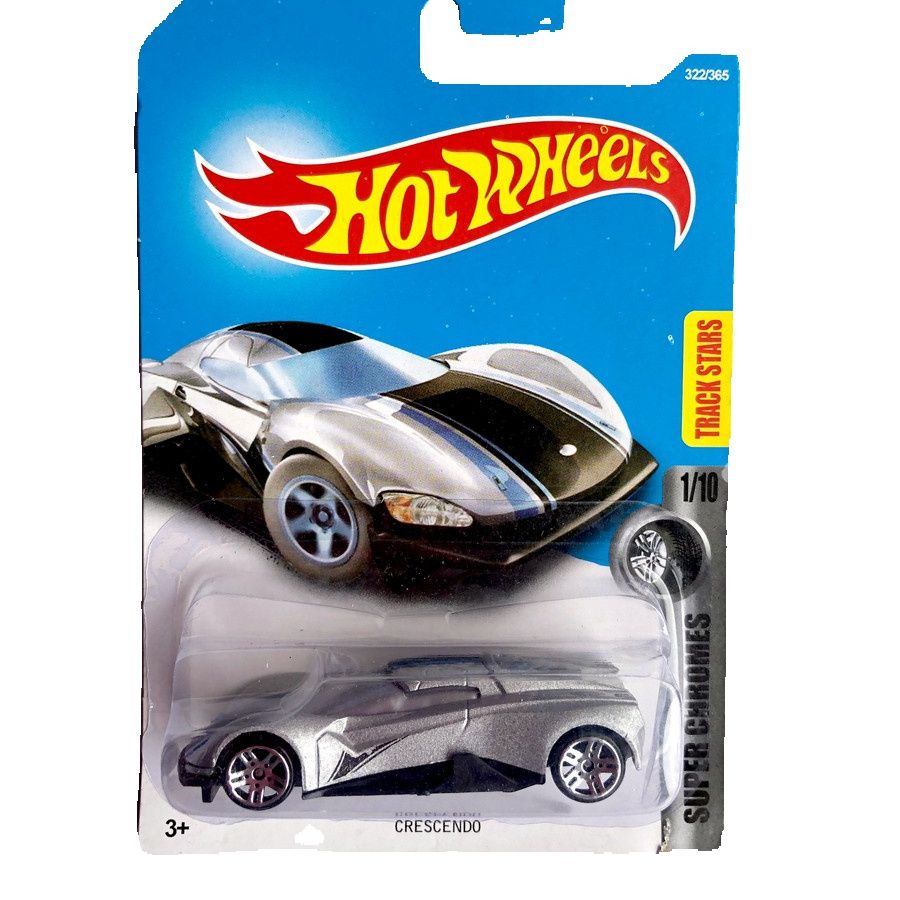 Hot Wheels push type 1:64 die cast small toy cars - CRESCENDO. 