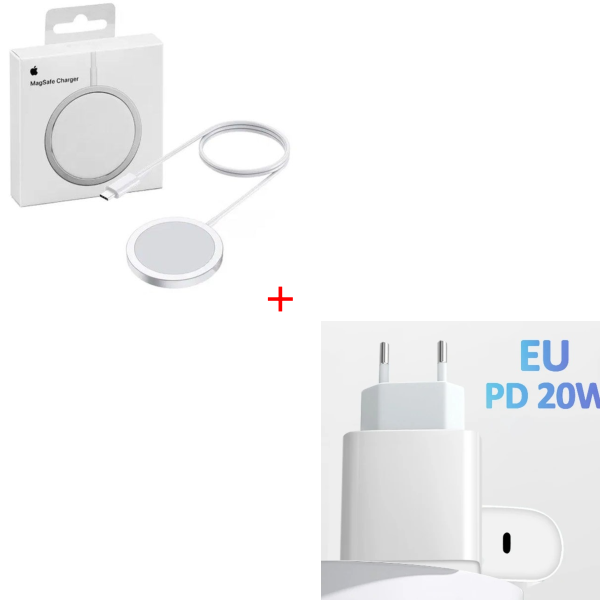 Wireless Charger MagSafe Magnetic Fast Charging for iPhone 11 12 13 14 Pro Max. 