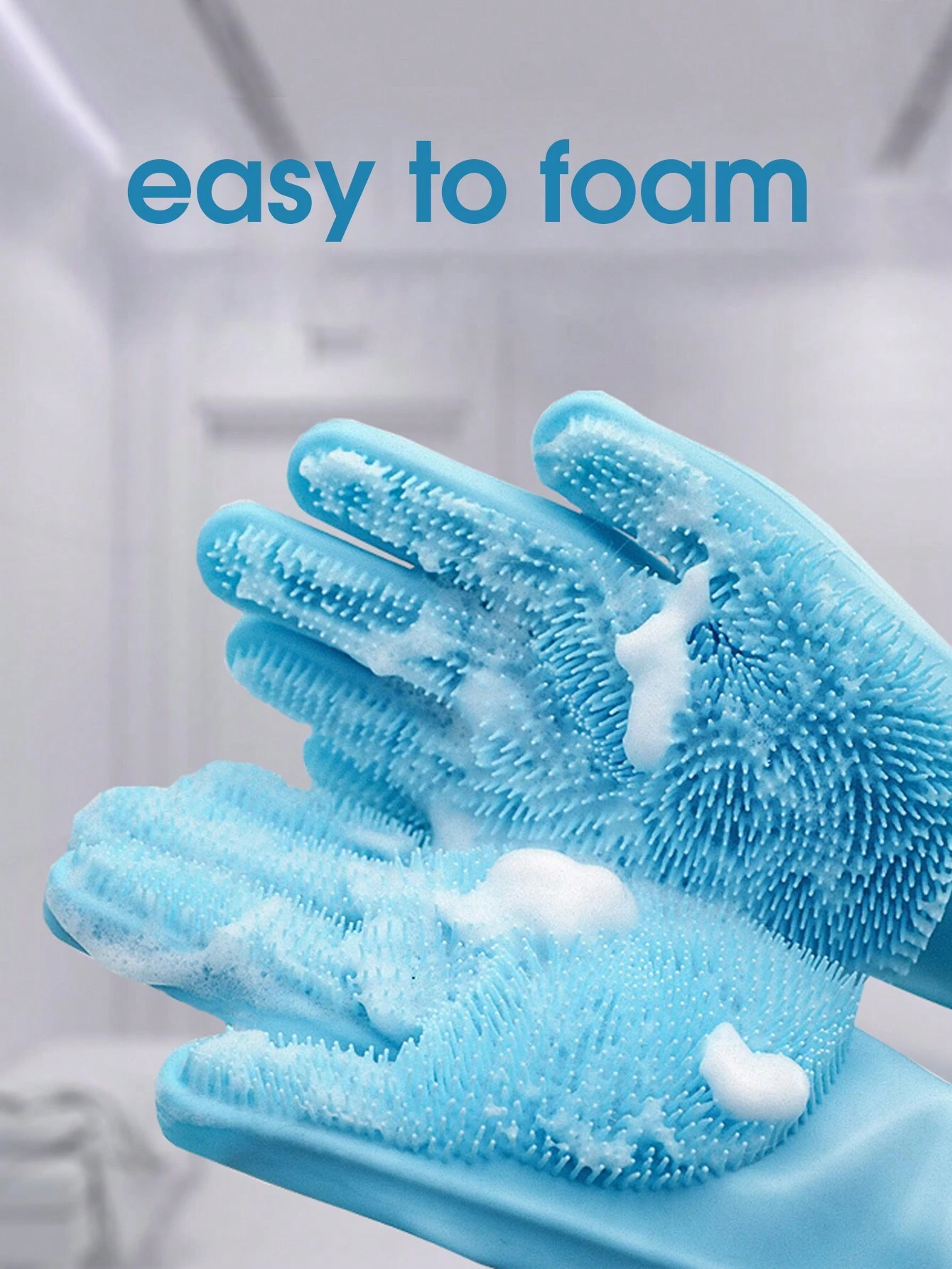 【wholesle668 Store】Pet Dog gloves brush silicone bath massage brush artifact dog rub bath supplies Daquan clean Pet items. 