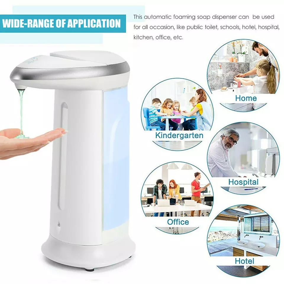 Magic Automatic SOAP DISPENSER Smhd Touch Less Built-In Infrared Smart Sensor-Motion Activated.. 