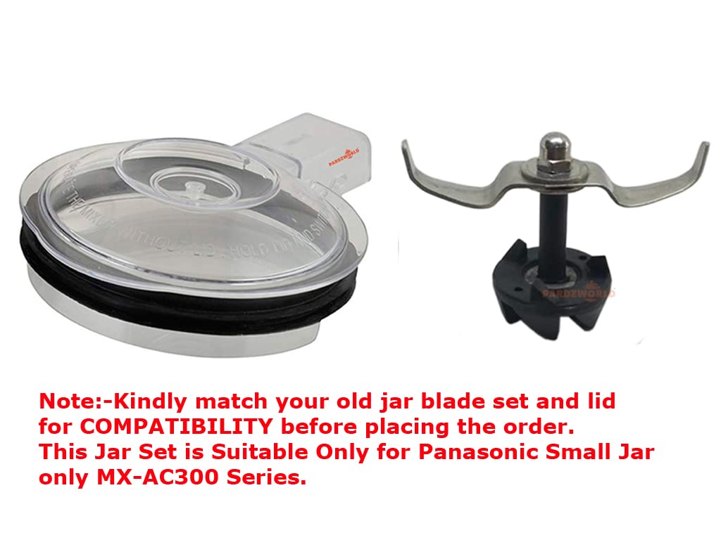 Panasonic Mixer Grinder Chutney Jar Panasonic 400 Ml Chutney Jar With Safety Lock - Color May Vary (Black / White) Mixer Juicer Jar  (400 ml). 
