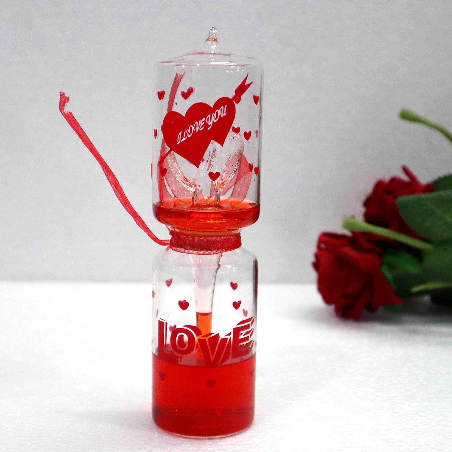 Valentine Gifts Love Meter, Hand Boiler Love Tester for Girlfriend Boyfriend, Husband Wife - Home Decor and Occasional Gift for Loved Once on Birthday, Anniversary. 