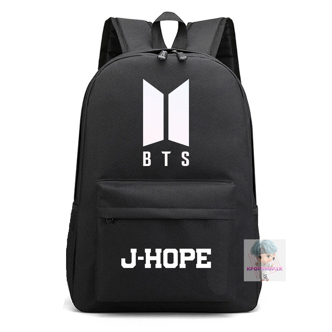 B T S Bulletproof Boys Members Cartoon Cute School Bag Backpack BTS ...