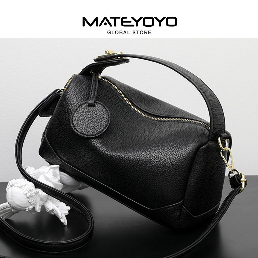 MATEYOYO Women's Shoulder Bag Pillow Bag Fashion Handbag Cross-body Bag Messenger Bag Litchi Pattern Design Large Capacity Adjustable Shoulder Straps PU Leather. 