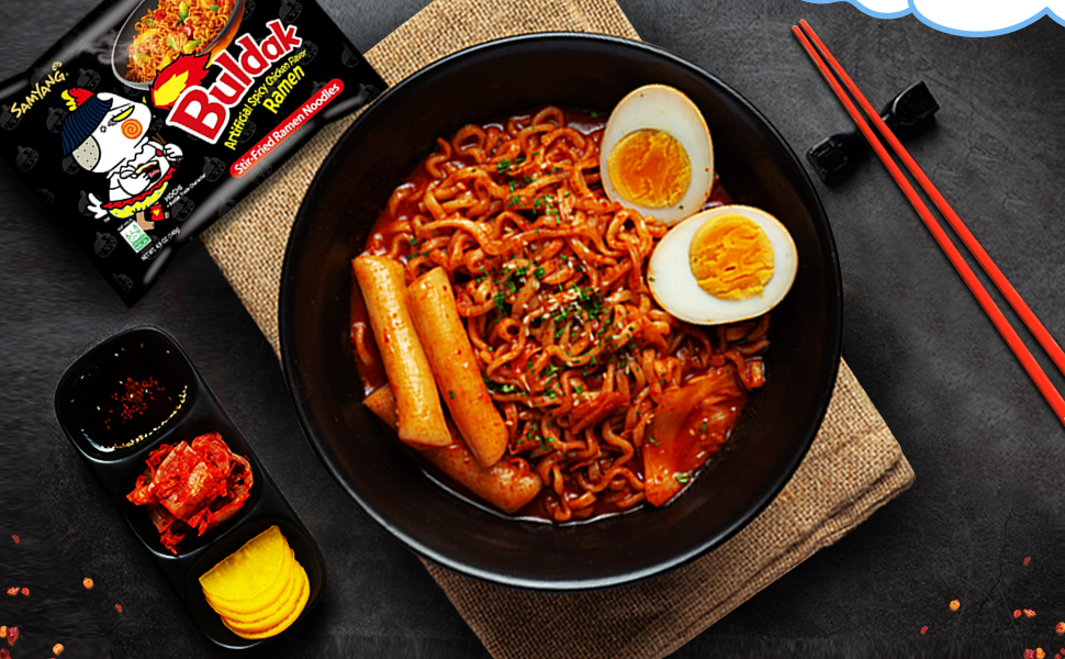 [Not Fake] Samyang Buldak Ramen Hot Black Chicken Korean Ramen. 