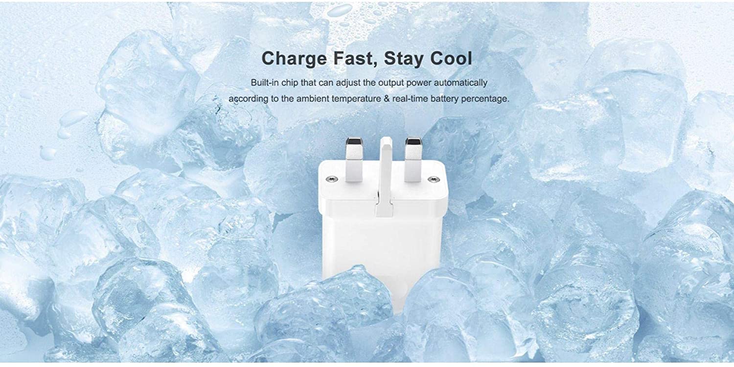 Official Huawei SuperCharge USB-C Charger, Max 40 W, Mains Powered USB-C Super Fast Phone Charger for Huawei Smartphones and Devices 100 % Genuine (06 Months Official Warrenty). 