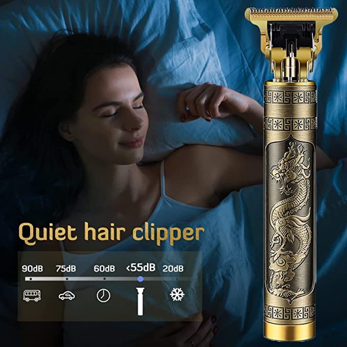 Hair Clipper Professional Vintage T9 DRAGON Electric Hair trimmer for men Cutter Beard Shaving Finishing Cutting Machine Dragon and Phoenix. 
