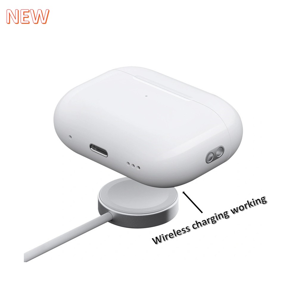 Airpods Pro / Airpods Pro 2nd generation Premium Quality Airpods Pro Wireless Charging Case Model A2083 A2084 A2190 Wireless Earbuds Wireless Earbuds. 
