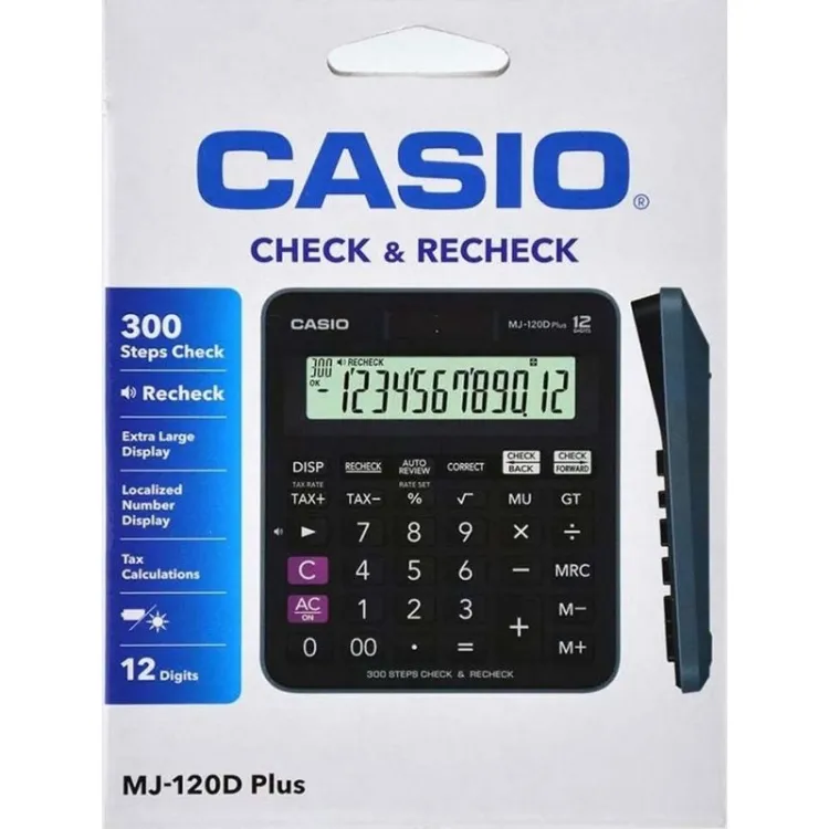 Casio jj 120d calculator hot sale