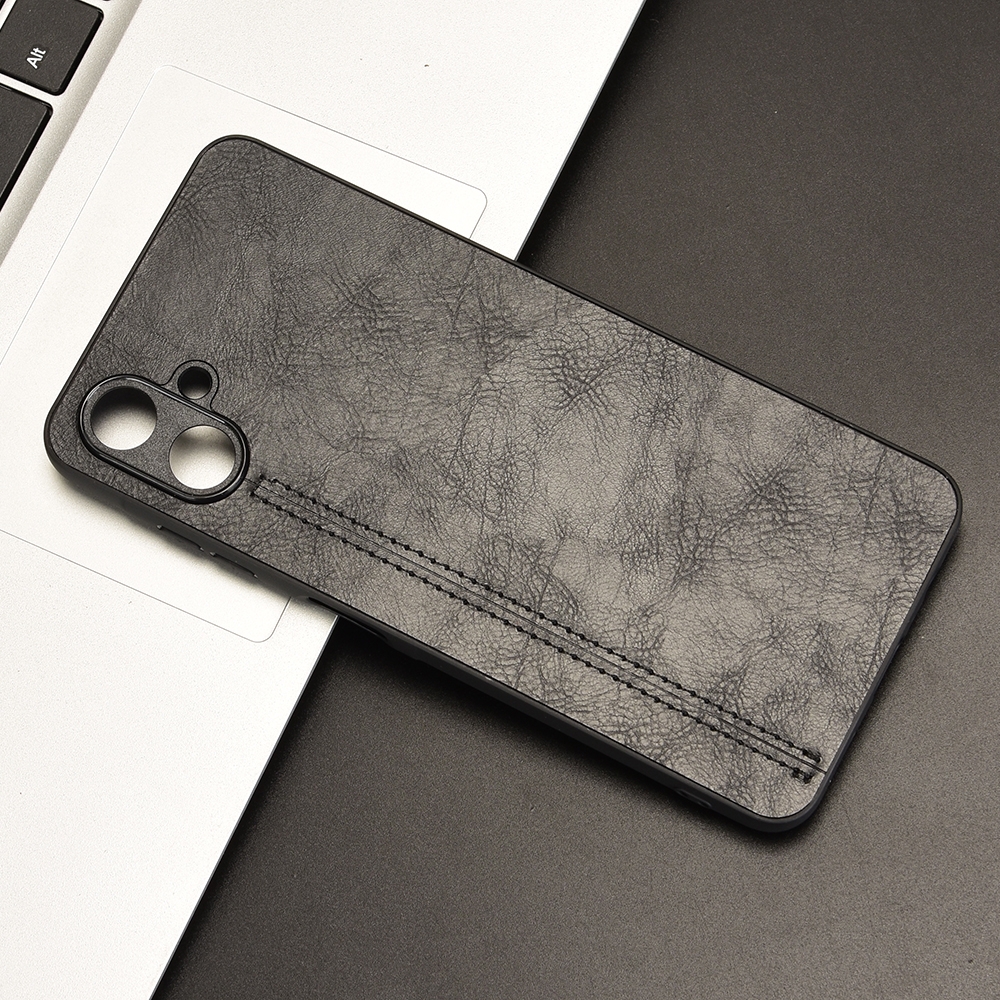 (New product) Cow Pattern Sewing Back Cover Phone Case For Samsung Galaxy A36 5G. 