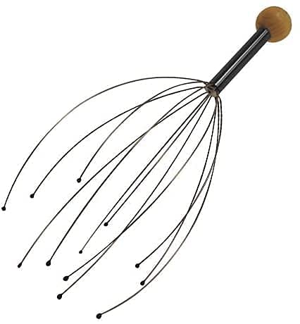 FORIOX Scalp Massage Machine Head Massager Scalp Scratcher 12 Fingers Head Scratcher For Body Relaxing Hair, Head Massage. 