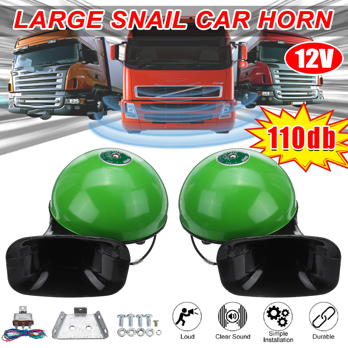 loudest electric car horn