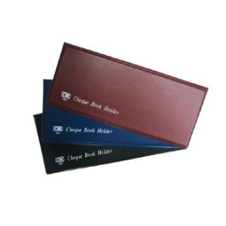 Business Cheque Book Cover 25cm X 11cm X 1cm