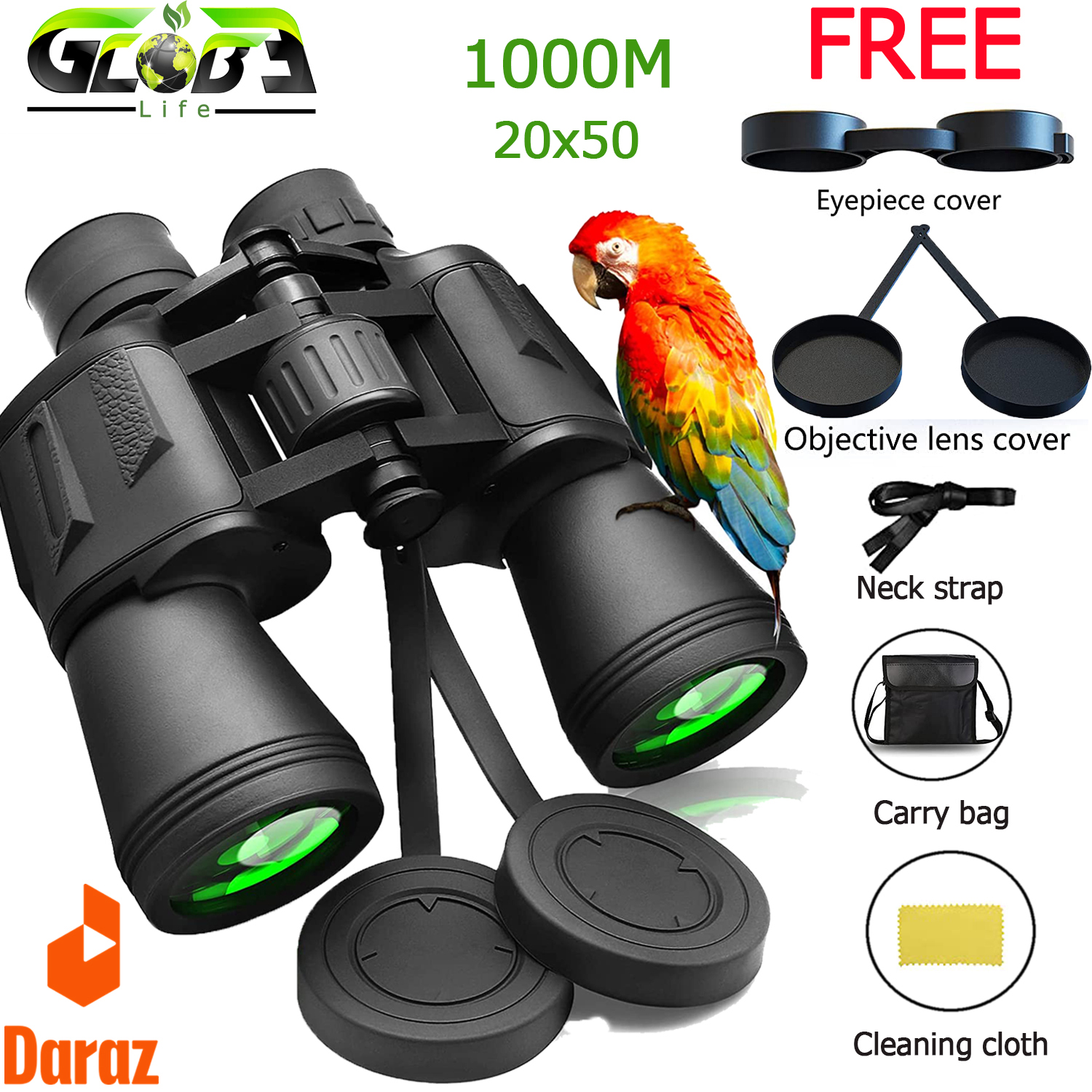 20 Power Binoculars