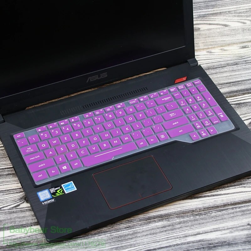 【Huaxiacuye8718】(New) laptop keyboard cover protector for Asus TUF gaming fx504 fx504ge fx504gd fx504g fx503vd 15 inch 15.6''