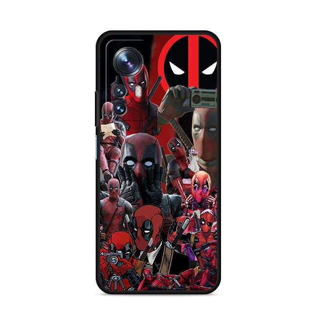 [Wsno] Xiaomi POCO X3 NFC Mi 11 Lite 11t 10t Pro 5G 12x4x5 Note 10 13 9t F1 M3 shell TPU telefon abdekung manga dead pool. 