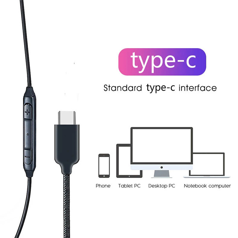 Samsung AKG Type-C Earphone In Ear Wired Type C Port Handsfree Headphone With Mic. 