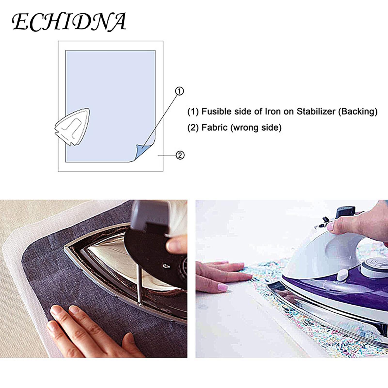 Acid Lead Free Embroidery Stabilizer 1 Roll Embroidery Stabilizer Medium Weight Tear Away Hand Sewing Decorative Stitching Quick-fix Embroidery Stabilizer for Skin-contact Clothing. 