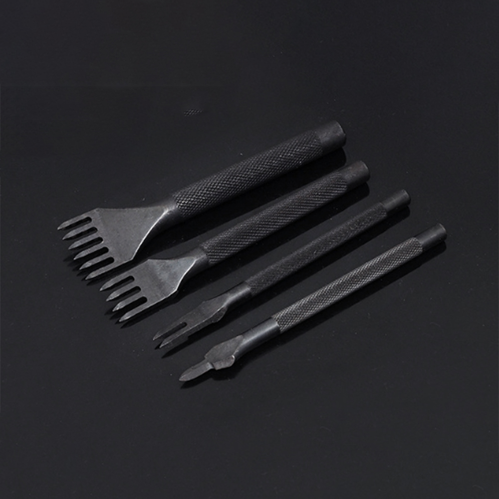 Migeet Sewing Craft & Leather Tools Set 18 Pcs Leather Craft DIY Tool for Hand Sewing Stitching,Stamping Set and Saddle Making,Stitching Carving Working. 