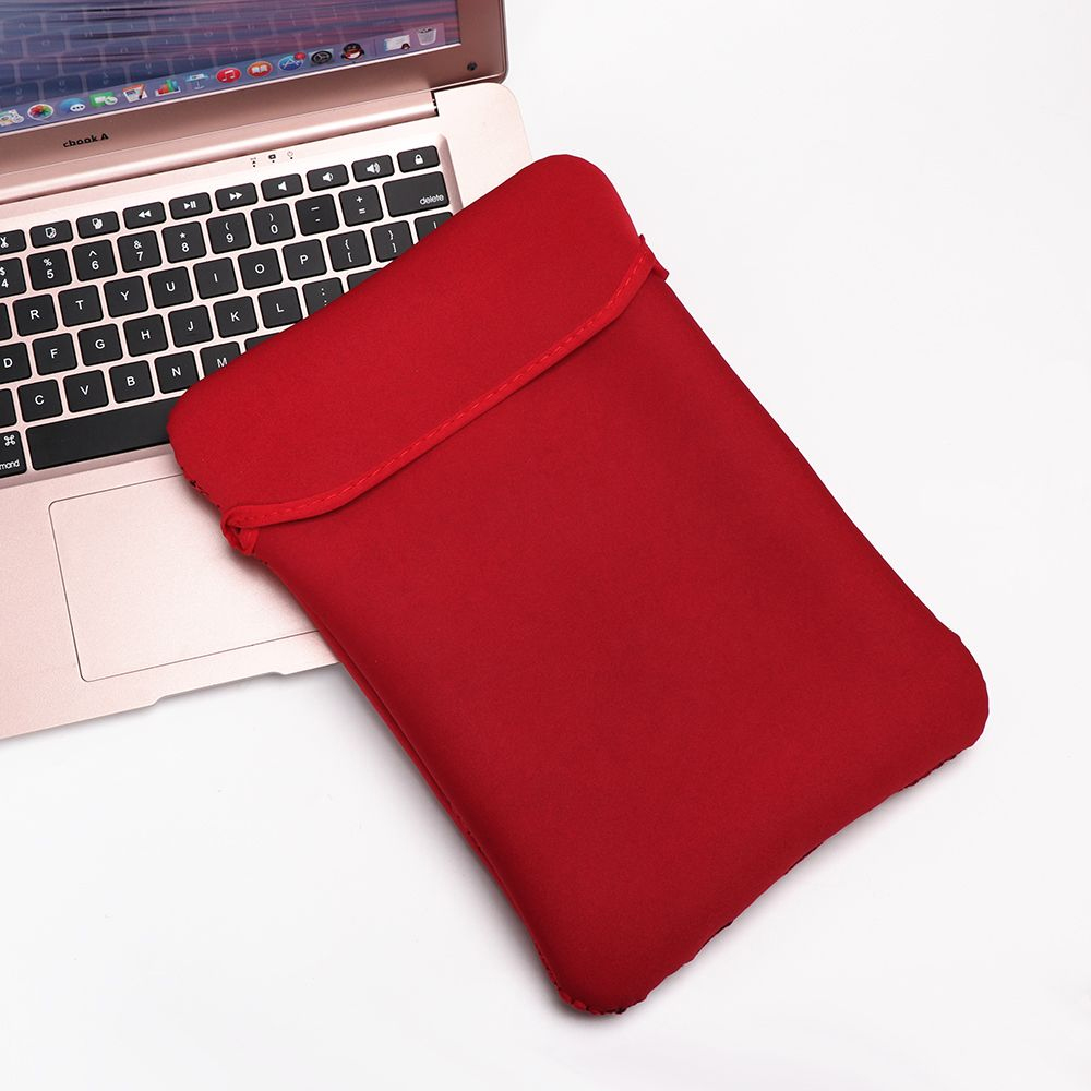 13 Inch 14 Inch 15.6 Inch Laptop Pouch Black Reversible Protective Soft Laptop Sleeve Bag Air Pro Notebook Computer Pouch Multi-function. 