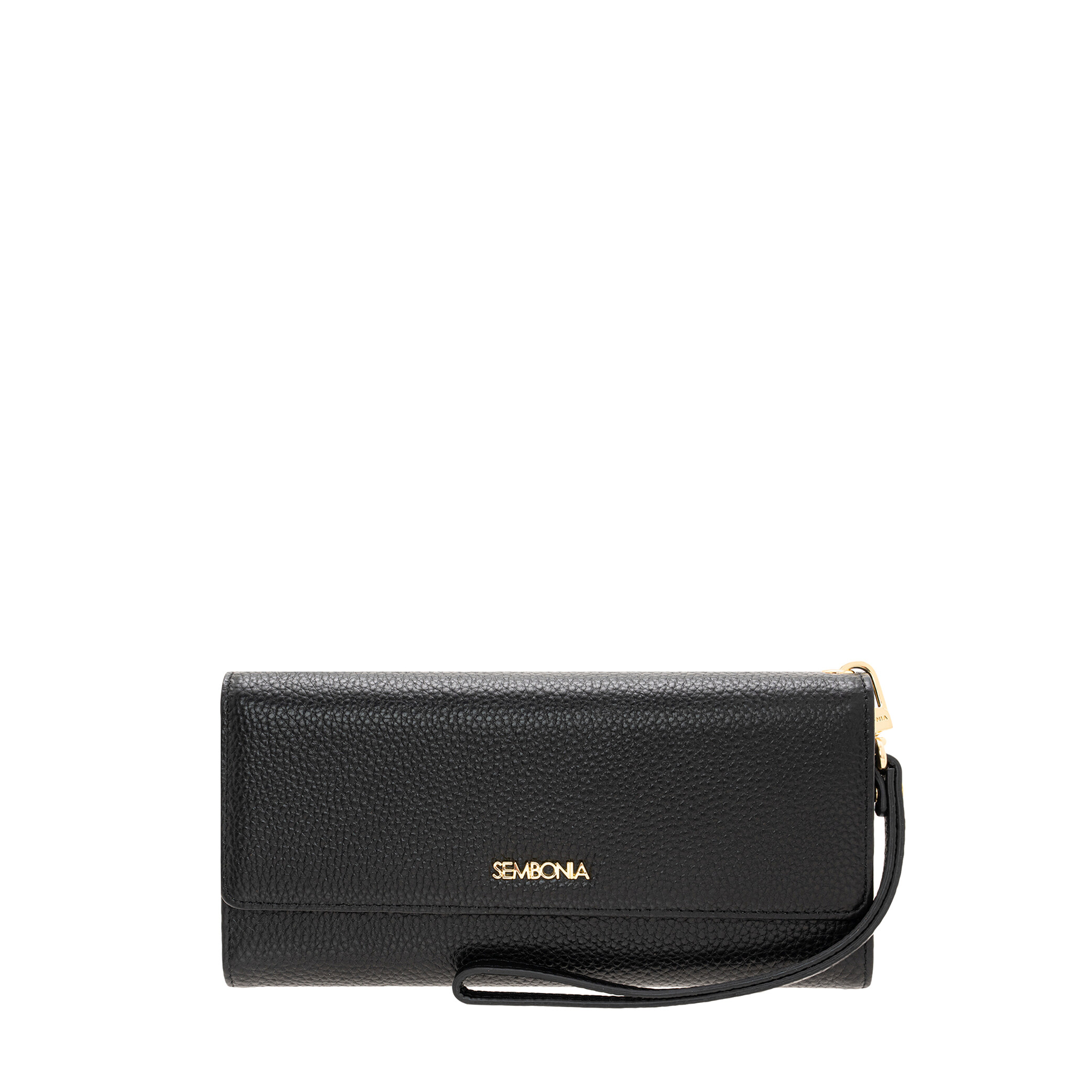 SEMBONIA Large Pebbled Leather Tri-Fold Wallet 0601979-522A-08