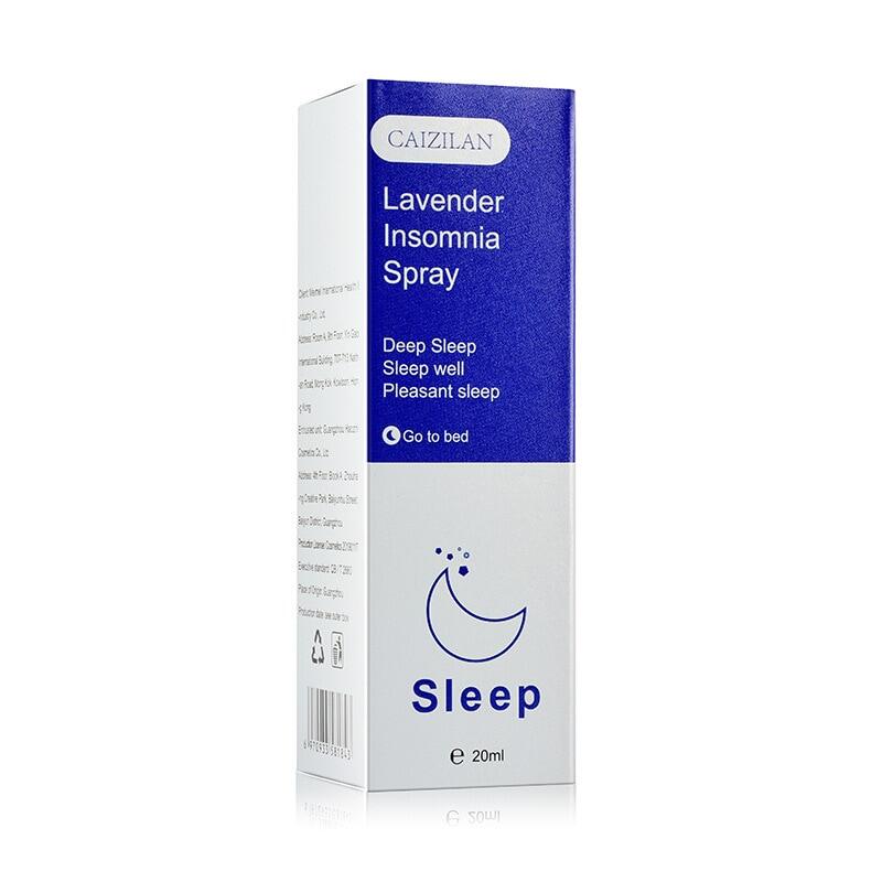 New20ml Deep Sleep Pillow Spray Chloroform Lavender Essential Oil Sleep Mist Spray for Sleeping 8 Hours. 