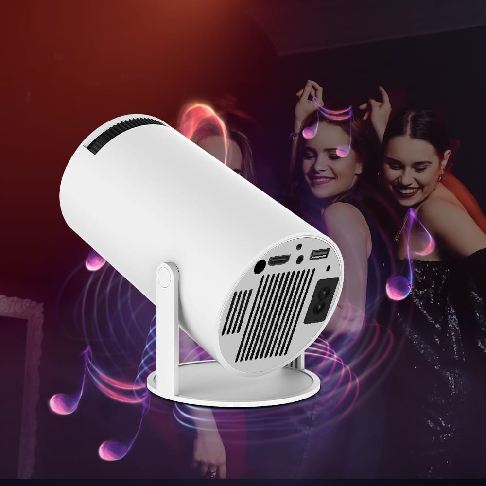 HY300 Projector HD 4K Android 11 Dual 260ANSI Allwinner H713 BT5.0 1080P 1280*720P Home Cinema Outdoor Projector. 