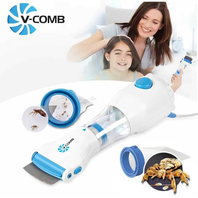 Electric Lice Comb with Vacuum Automatic Head Lice and Dandruff Remover ...