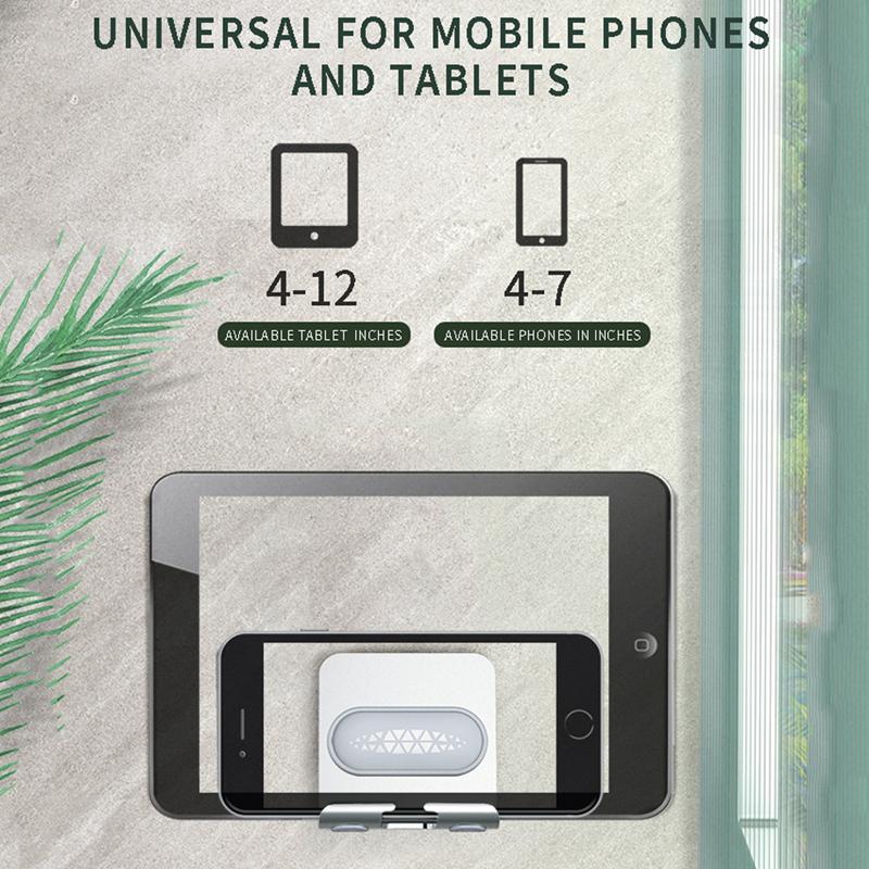 Universal Wall Mount Phone Holder Stand for Mobile Phone Tablet Wall Charging Holder. 