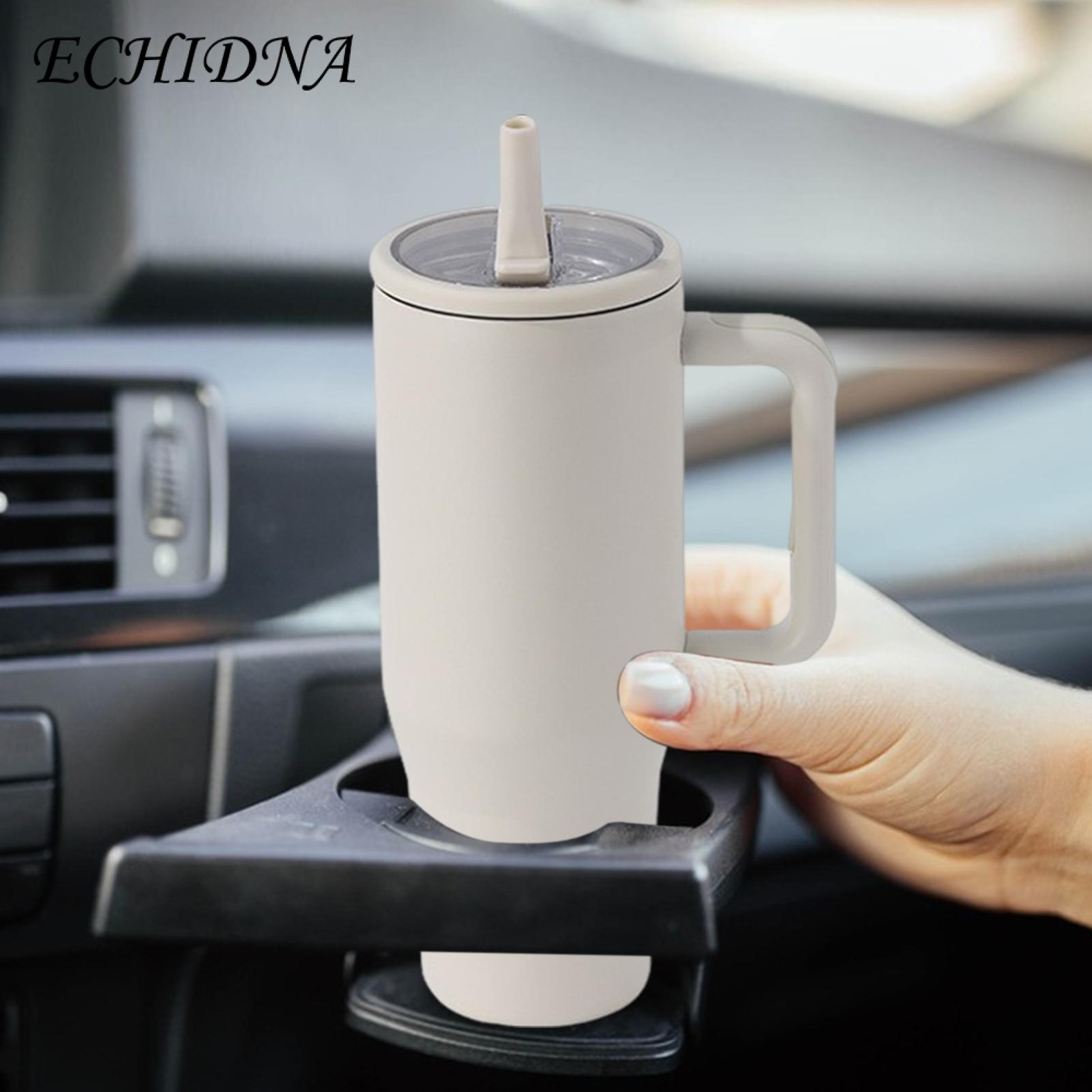 Stainless Steel Thermal Cup 40 Oz Stainless Steel Tumbler with Flip Straw Insulated Travel Mug for Home Office Car Leakproof Portable Cup with Handle Buyers' Favorite Insulated Drinking Flask. 