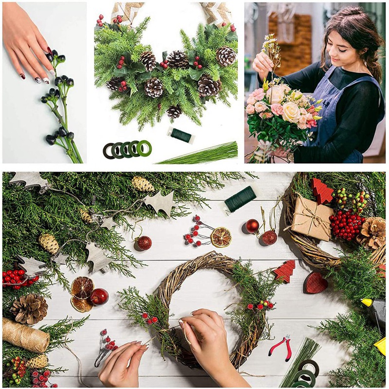 Hot Floral Arrangement Kit Floral Tapes Floral Wire Cutter Green Floral