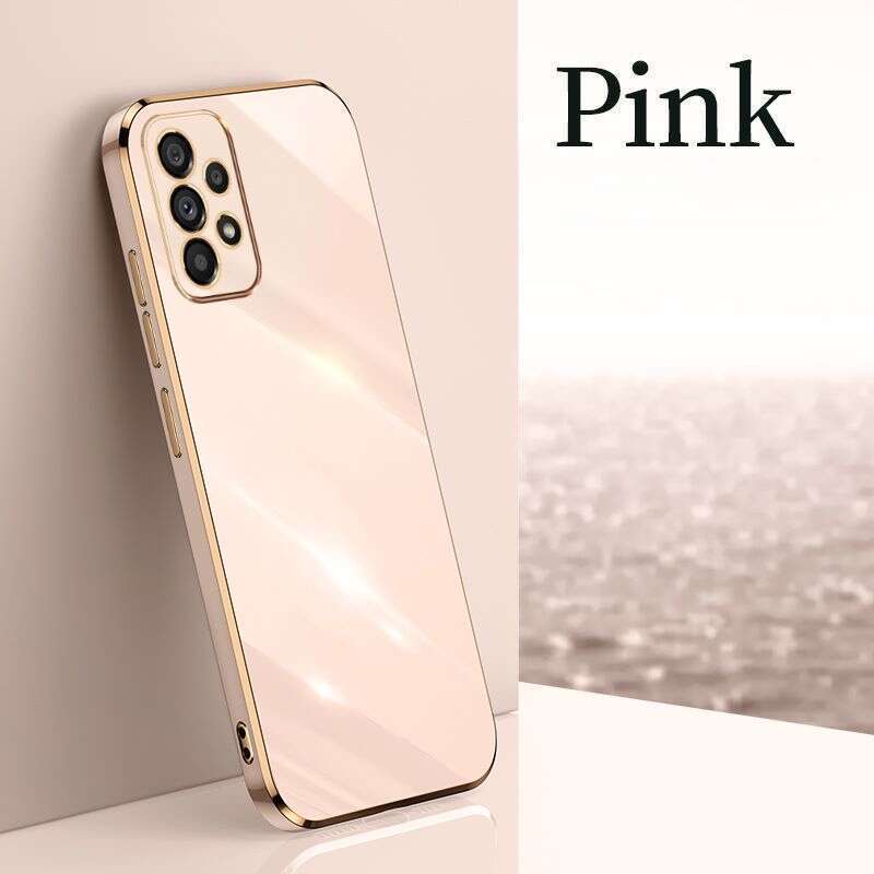 Casing for Samsung Galaxy A750 A7 2018 A91 M80S S8 S9 S10 Plus Case 6D Plating Straight Edge Soft Silicone Shockproof Cover. 
