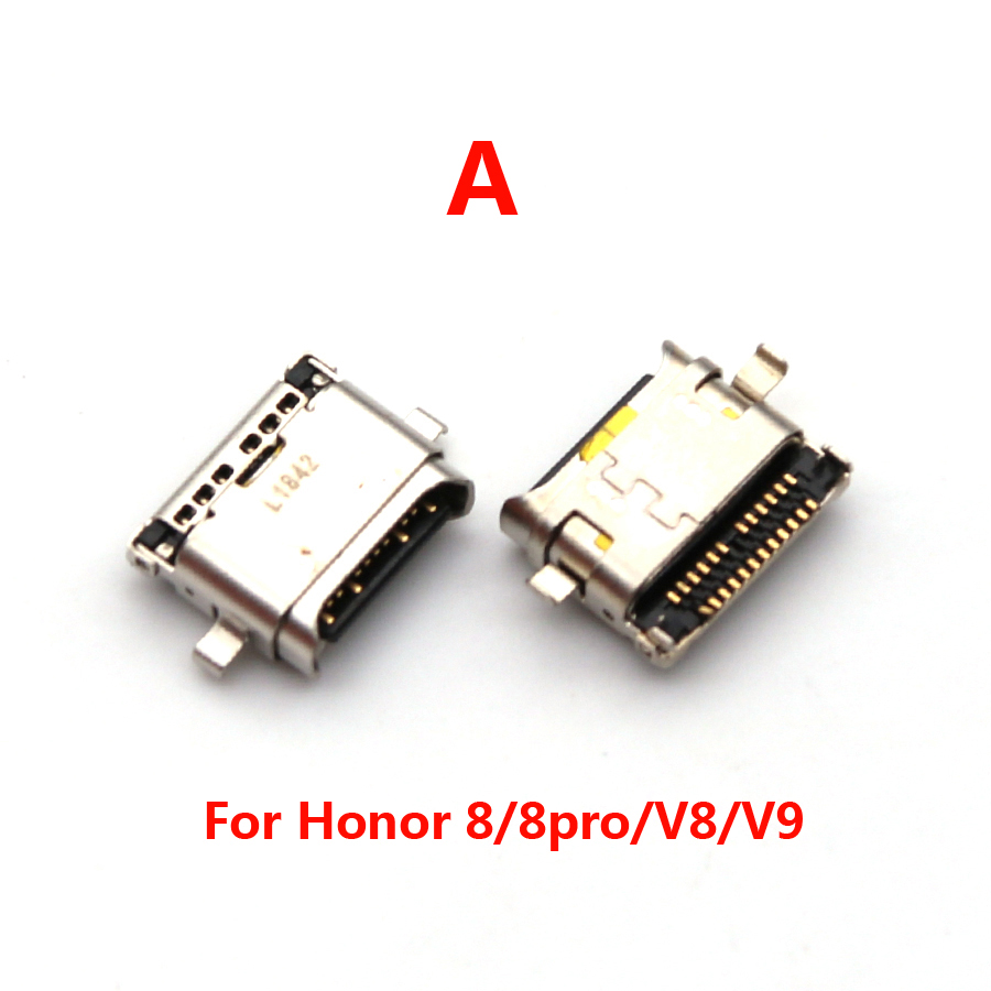 【7efc9af3】For Huawei Honor 9 9 lite 9i V9 play 9X Mini Type C Micro USB Charge Charging Connector Plug Jack Dock Socket Power Plug. 
