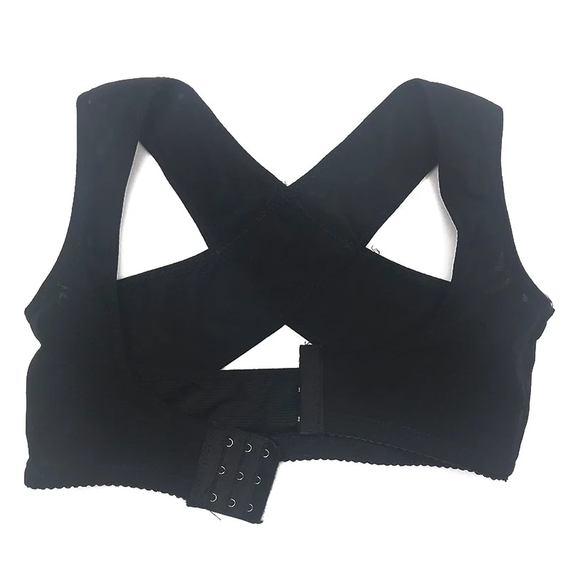 Adjustable Women Breast Back Support Belt Chest Holder Support Posture Corrector Body Shaper Corset Upper Back Support BandageHats & Caps. 