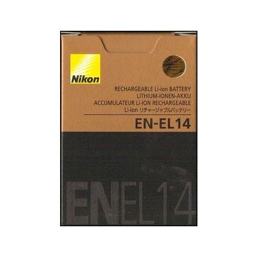 Nikon EN-EL14 Battery 7.4V / 1030mAh / 7.7Wh High copy. 