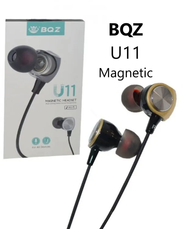 BQZ U11 Magnetic Earphone with Mic