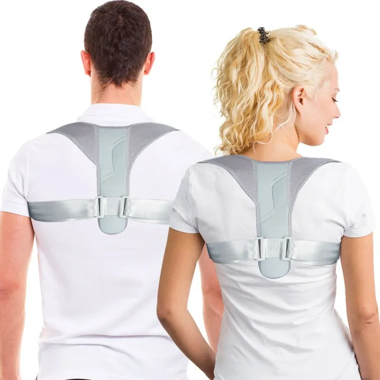 Posture Corrector for Women Men, Adjustable Upper Back Brace for Providing  Pain Relief From Lumbar, Neck, Shoulder, and Clavicle - AliExpress