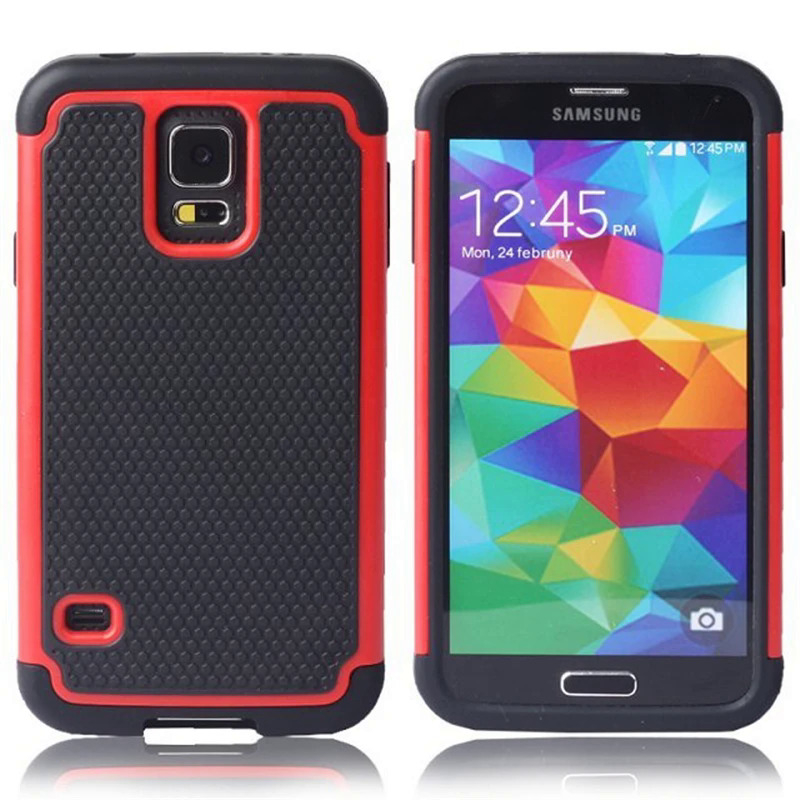 [Sandmdm]Football Grain Plastic Armor Case For Samsung Galaxy S5 Neo S3 S4 mini S6 S7 edge S8 Plus Shockproof Cover. 