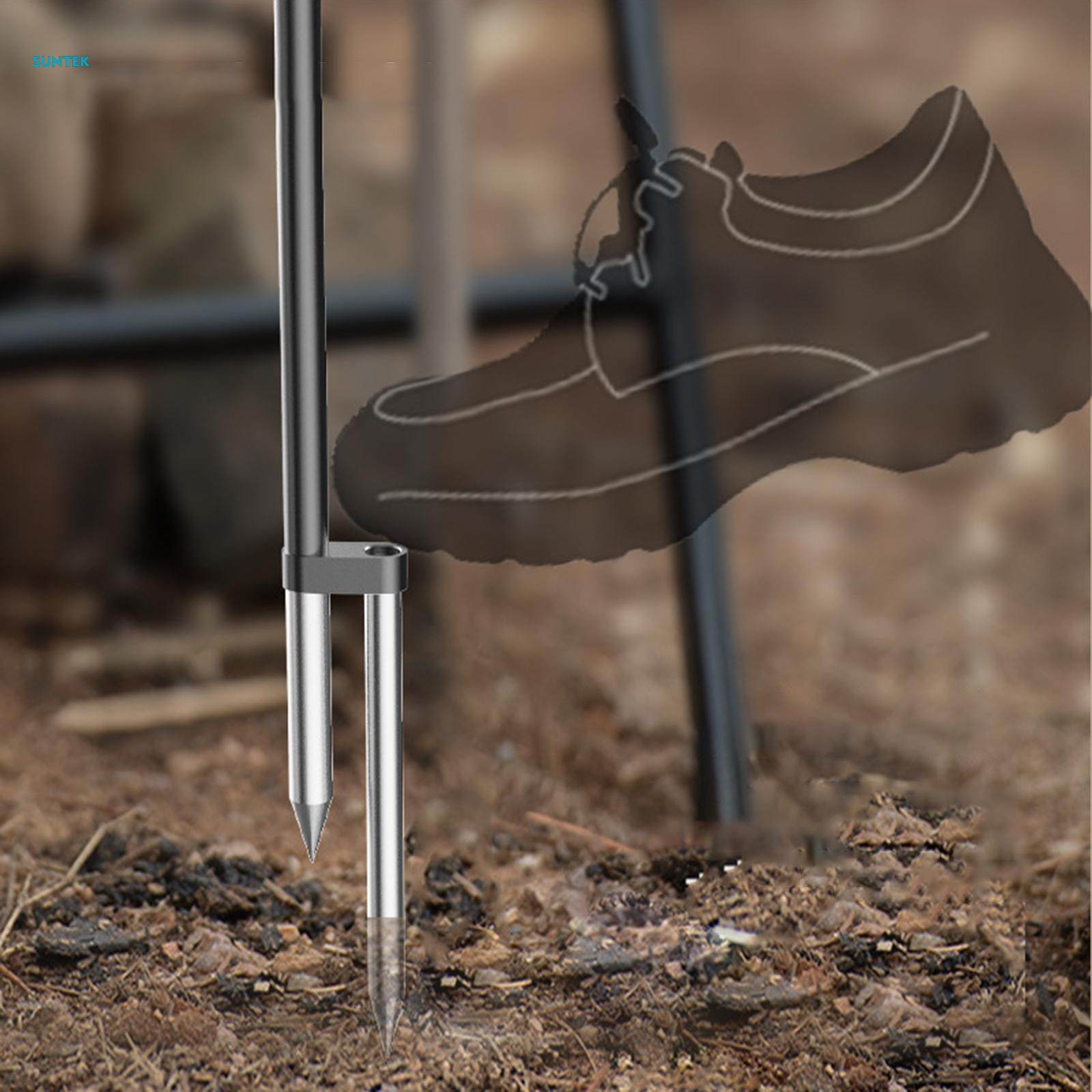 Camping Lantern Stand, Lantern Pole Hanger, Detachable Adjustable Light Holder, Camping Light Pole, for Fishing BBQ Backpacking Traveling Garden. 