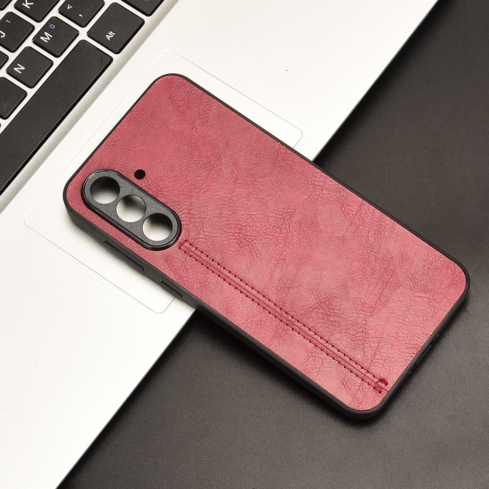 (New product) Cow Pattern Sewing Back Cover Phone Case For Samsung Galaxy A36 5G. 