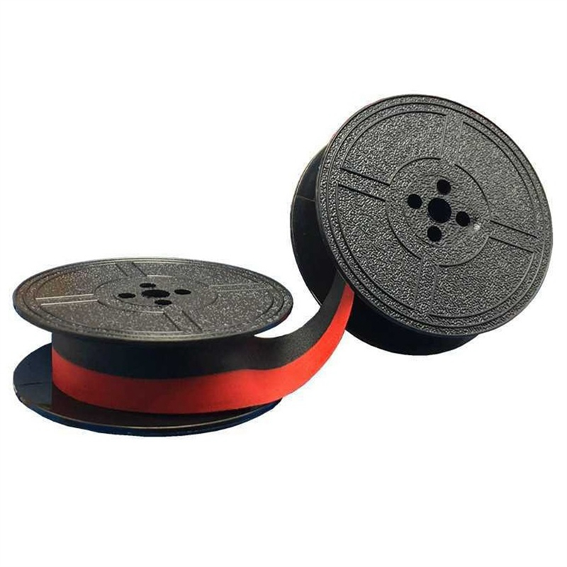 5Pcs Twin Spool Typewriter Ribbon Black Typewriter Ribbon Twin Spool Replacement Pack for Most Typewriter Black. 
