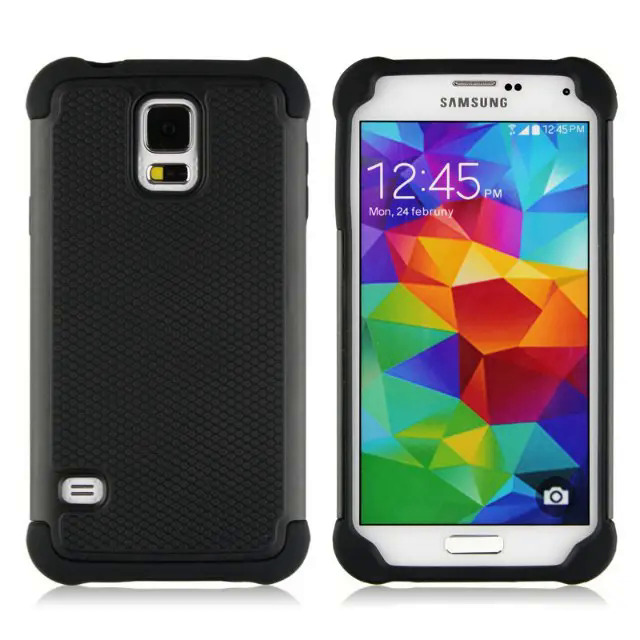 [Sandmdm]Football Grain Plastic Armor Case For Samsung Galaxy S5 Neo S3 S4 mini S6 S7 edge S8 Plus Shockproof Cover. 