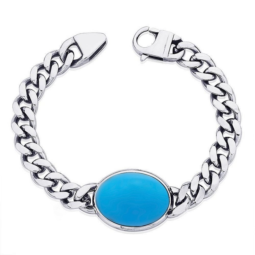 S & S Clothing Bracelet Salman Khan Bracelet for men Being Human Jewellery  Steel Silver Coated