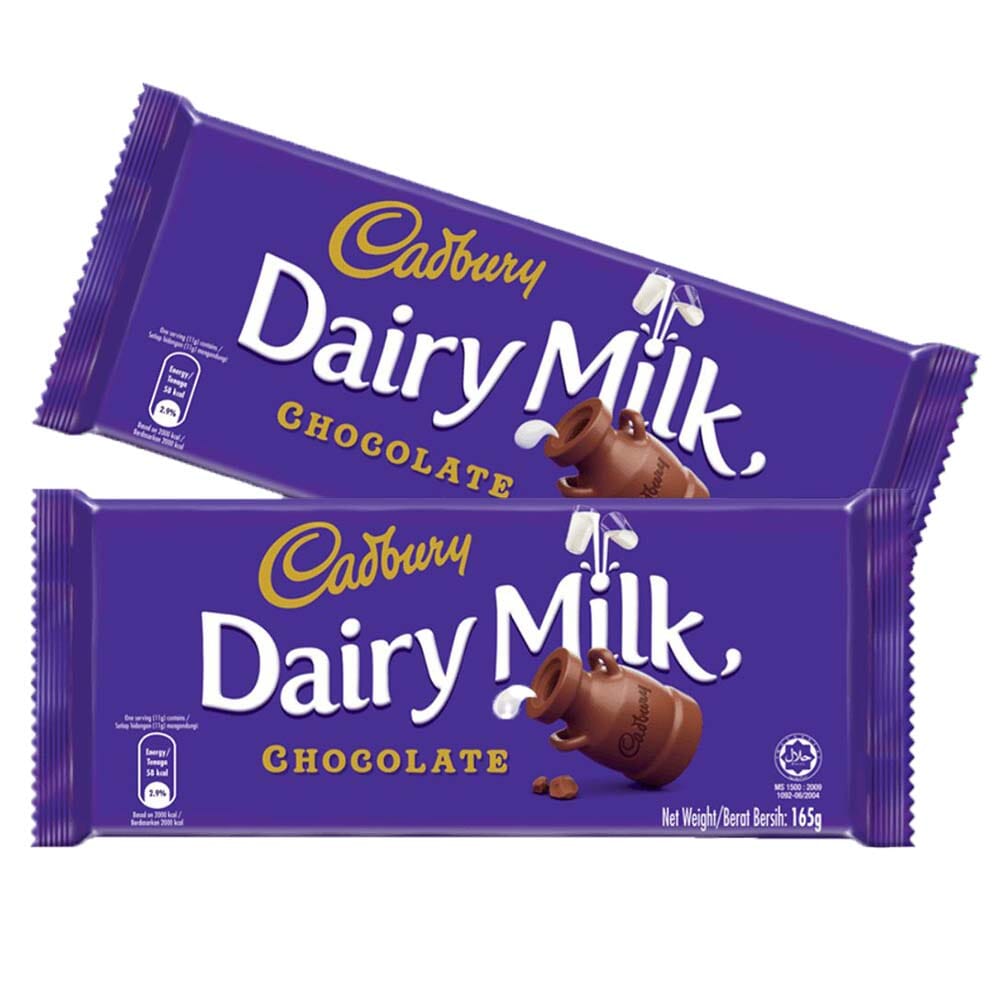 Cadbury Dairy Milk 165g 2 pack | Daraz.lk