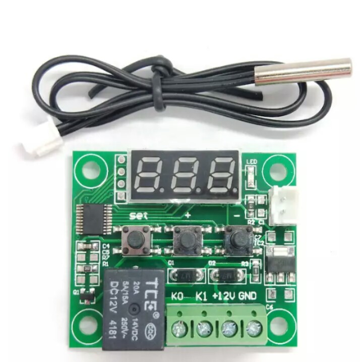 W1209 Digital Temperature Controller Thermostat Module 12VDC | Daraz.lk